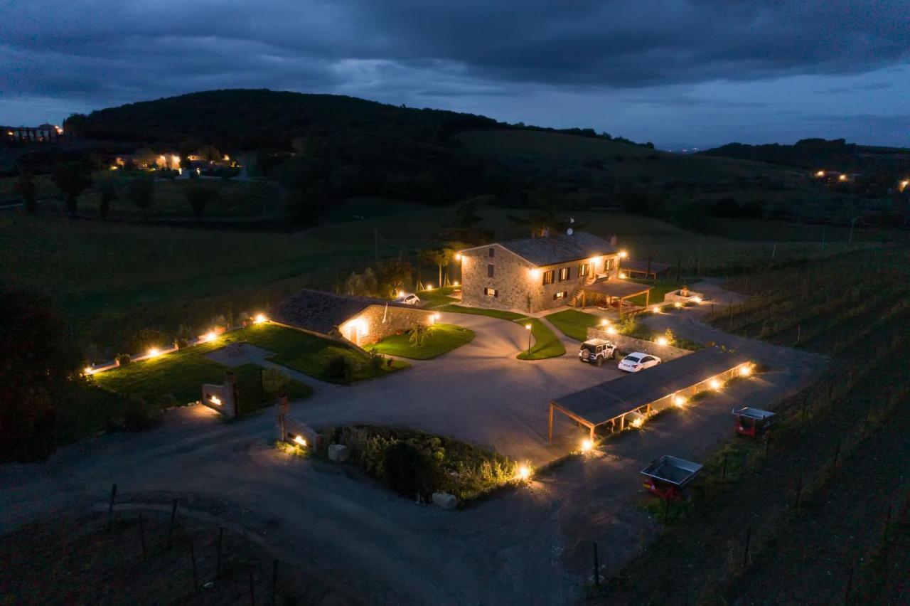 Wine Estate Rooms Paradiso Di Cacuci Montalcino Exterior foto